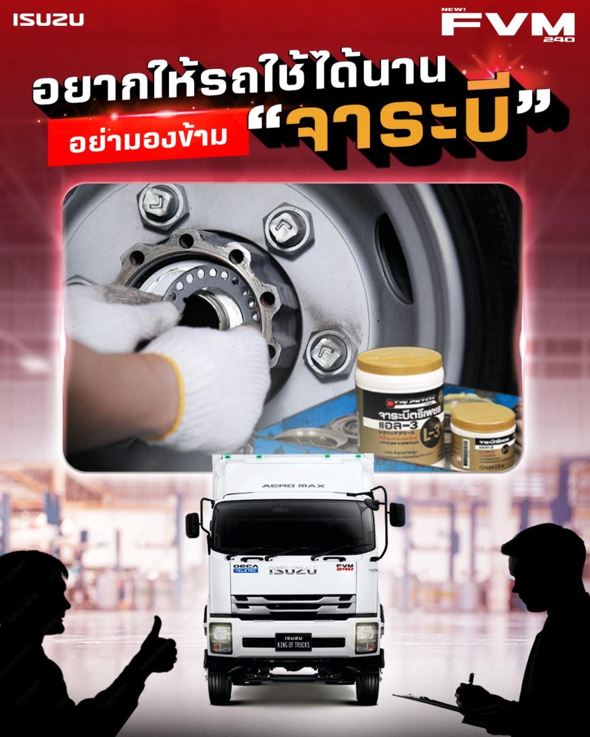 อยากให้รถใช้ได้นาน อย่ามองข้ามจาระบี