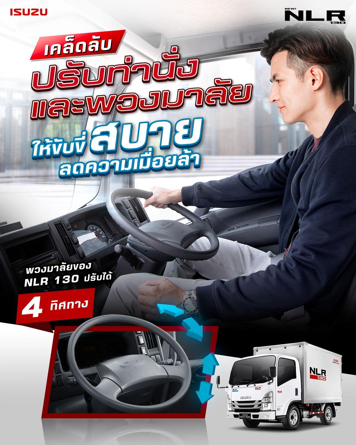 เคล็ดลับปรับท่านั่งและพวงมาลัย ให้ขับขี่สบาย ลดความเมื่อยล้า