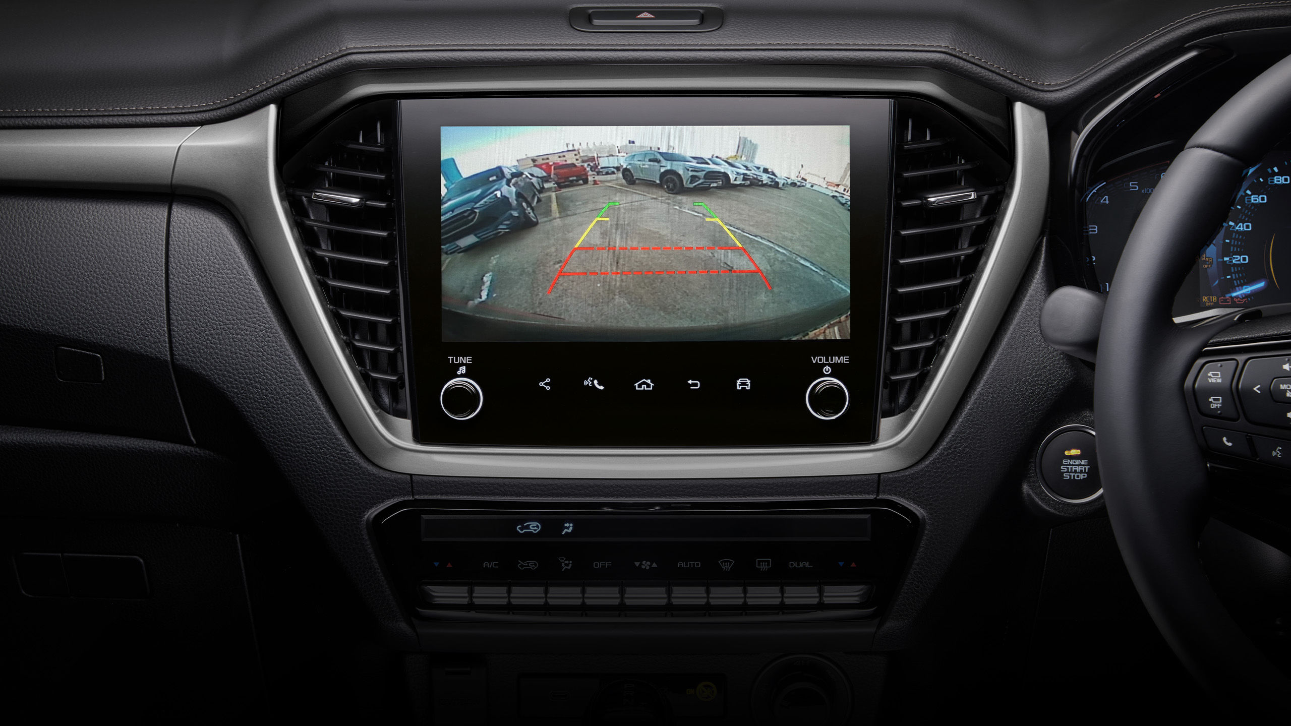 กล้องมองหลังขณะถอยจอด กล้องมองหลังขณะถอยจอด - ISUZU D-MAX 2-Door (อีซูซุ ดีแมคซ์ 2 ประตู)