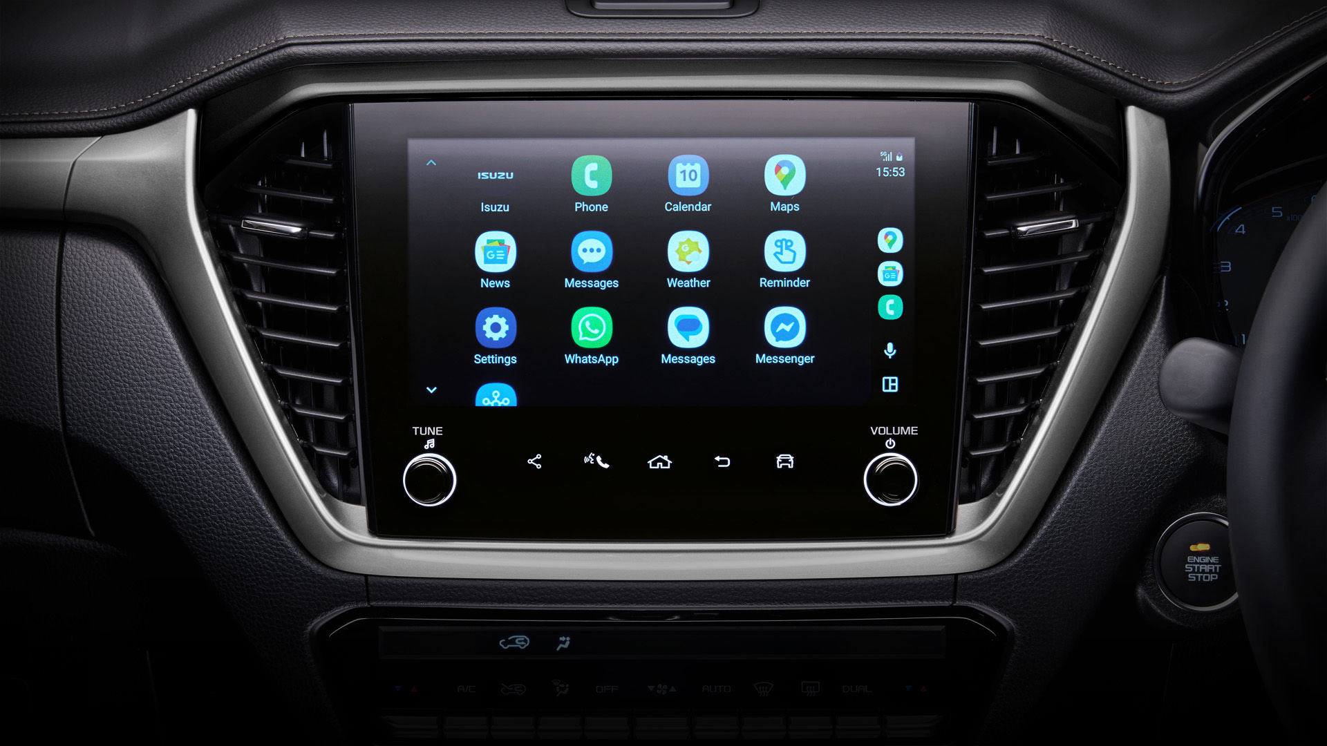 Infotainment Display Infotainment Display - ISUZU D-MAX 4-Door (อีซูซุ ดีแมคซ์ 4 ประตู)