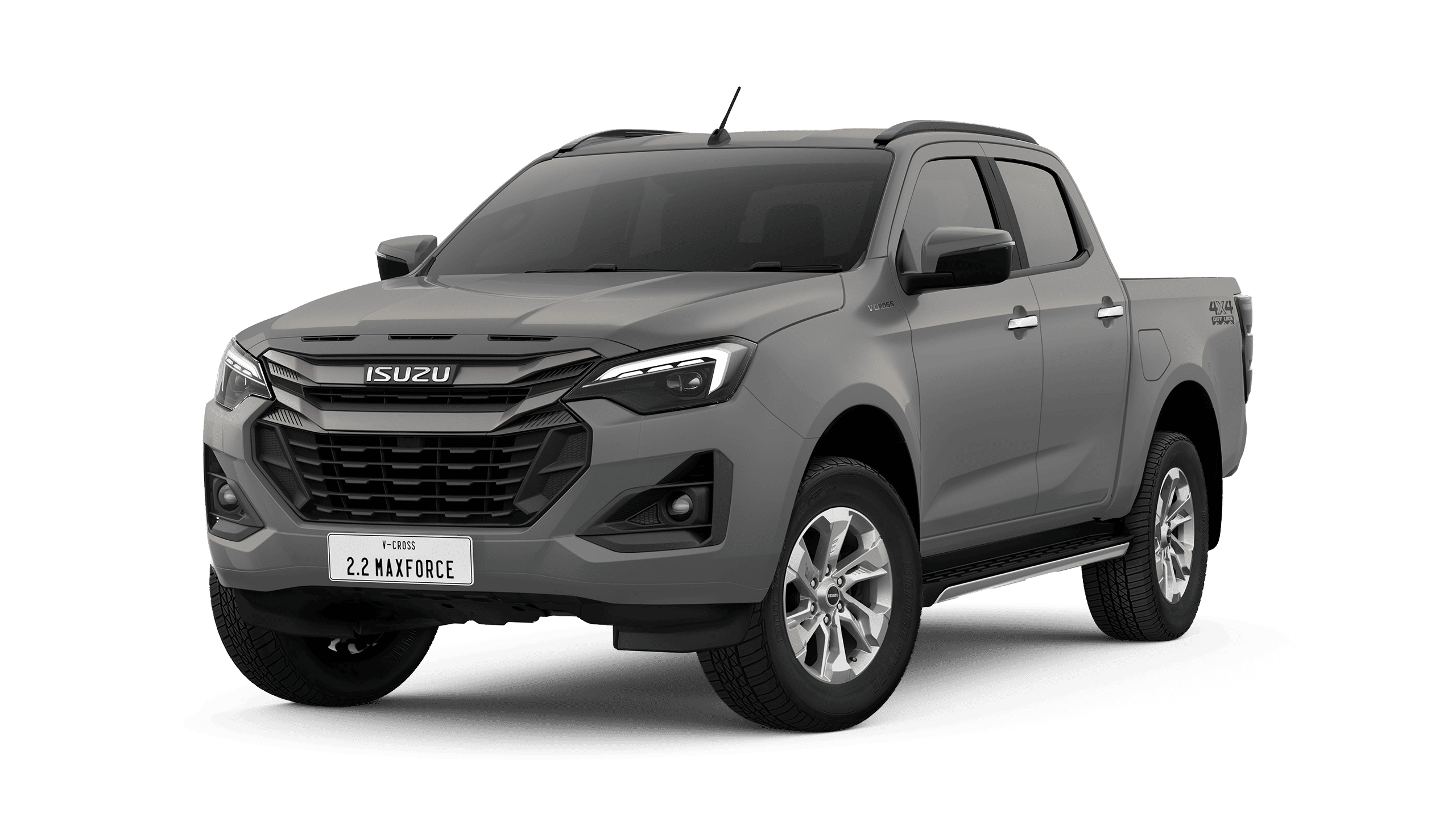 อีซูซุขยายไลน์อัพเอาใจสายลุย เพิ่มเครื่องยนต์ 2.2 Ddi MAXFORCE ใน New! ISUZU V-CROSS 4x4 “THE ONE & ONLY” และ MU-X “THE NEXT PEAK” 4WD
