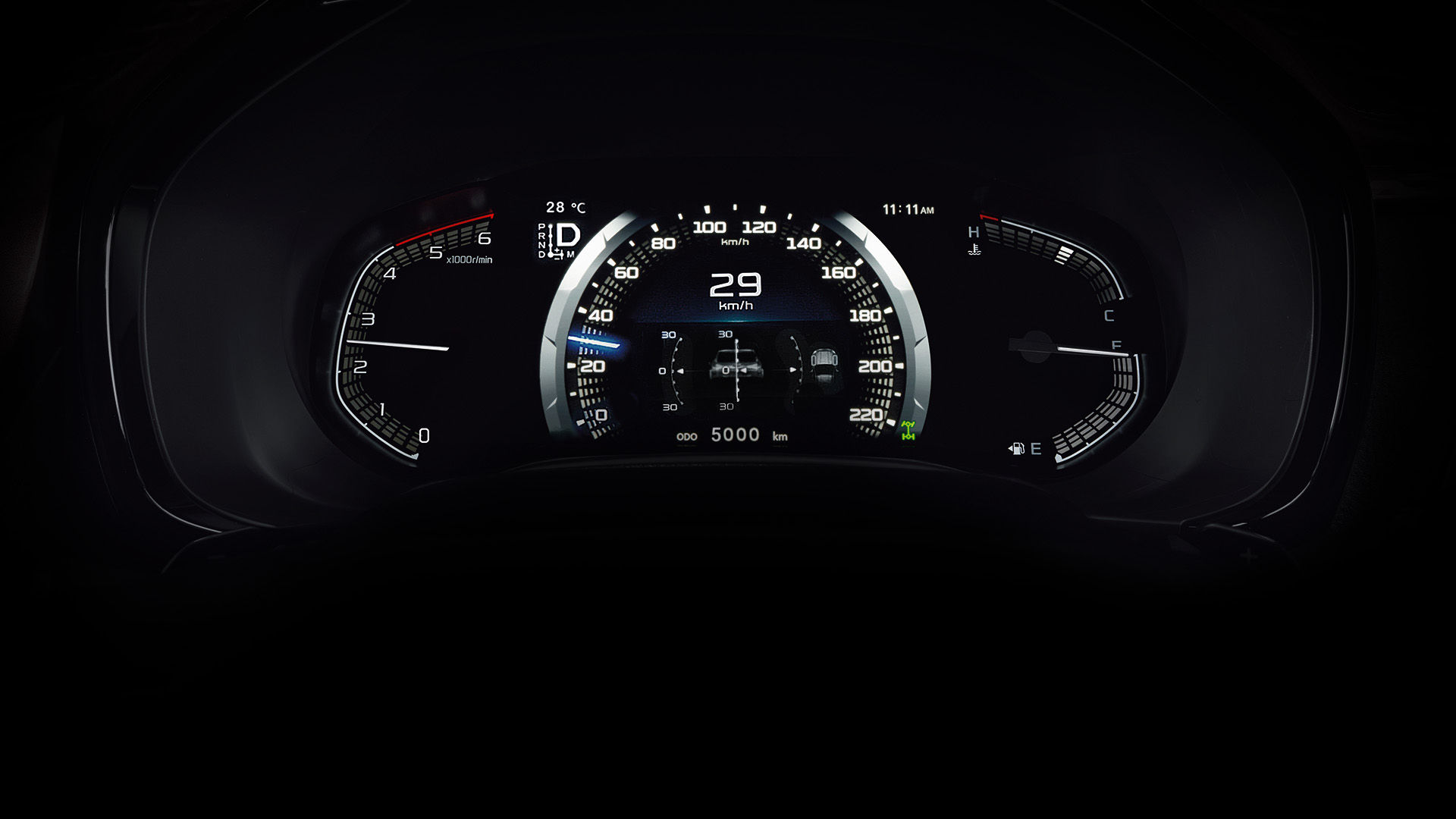 หน้าจอ Integrated MID หน้าจอ Integrated MID - ISUZU V-CROSS 4x4 (อีซูซุ วี-ครอส 4x4)