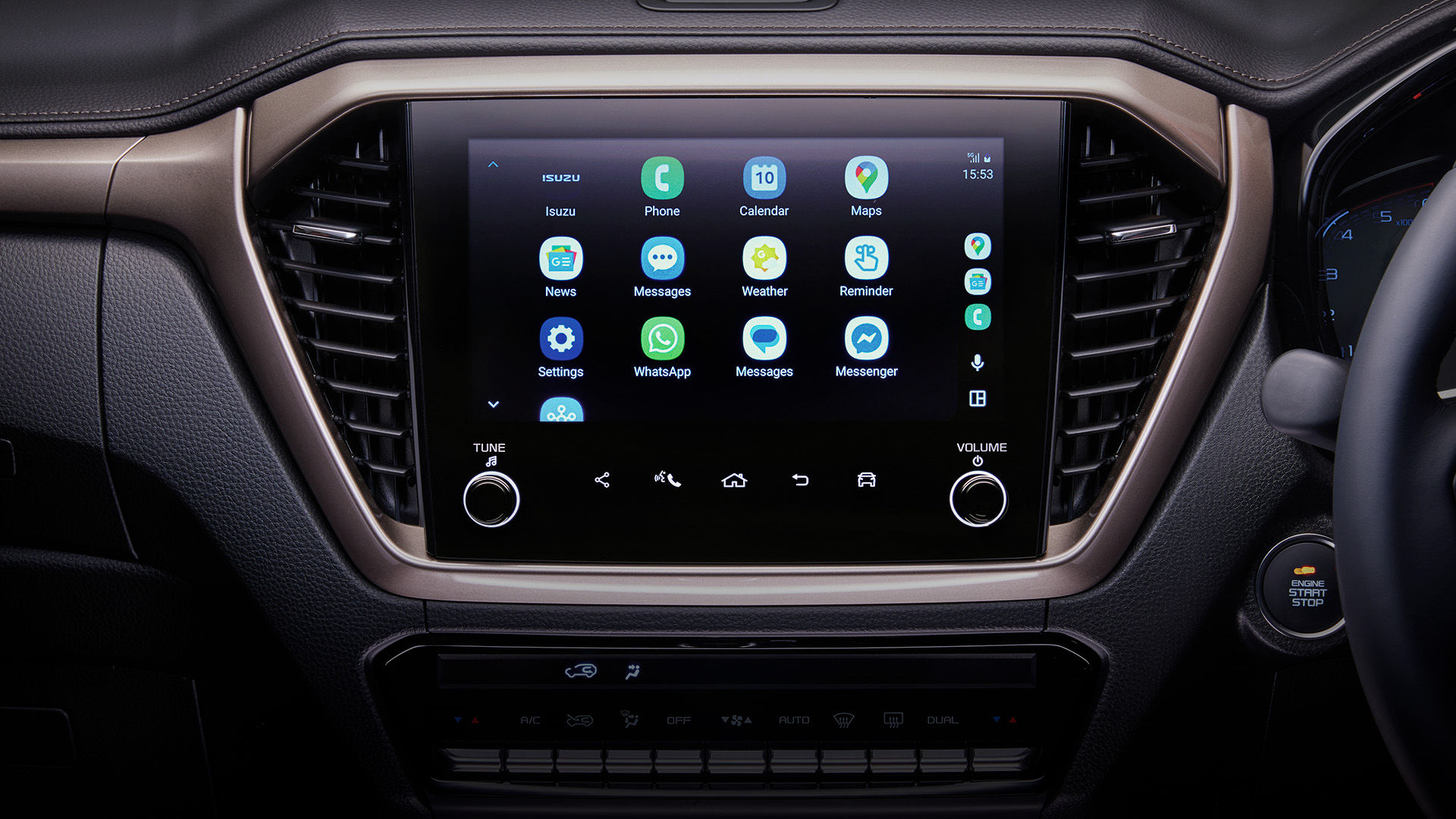 Infotainment Display Infotainment Display - ISUZU V-CROSS 4x4 (อีซูซุ วี-ครอส 4x4)
